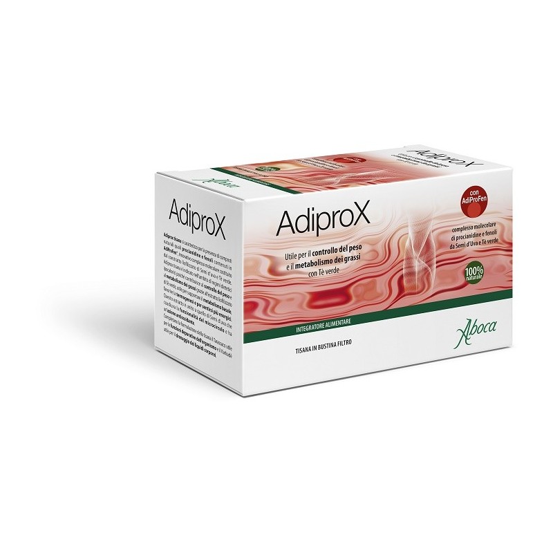 Aboca Adiprox Tisana Per Il Controllo Del Peso 20 Bustine - Integratori per dimagrire ed accelerare metabolismo - 931115051 -...