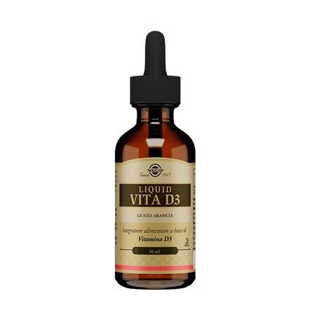 Solgar Liquid Vita D3 Immunità ossa in gocce 56 ml Solgar - 1 Solgar Liquid Vita D3 Immunità ossa in gocce 56 ml Solgar - 1