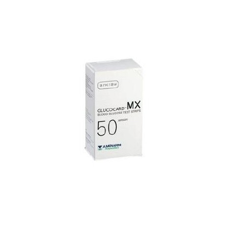 Glucocard MX Strisce Misurazione Glicemia 50 Pezzi - Misuratori di diabete e glicemia - 931154544 - GlucoCard - € 27,92