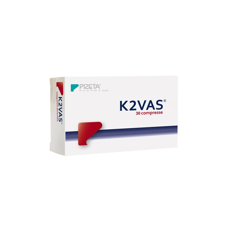 Pizeta Pharma K2 Vas 30 Capsule - Rimedi vari - 932024932 - Pizeta Pharma - € 22,50