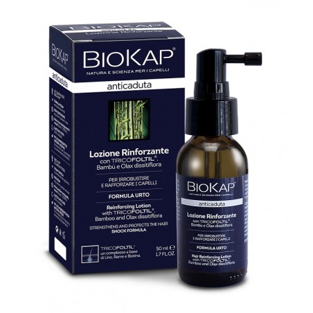 Bios Line Biokap Lozione Rinforzante Anticaduta Con Tricofoltil Nuova Formula 50 Ml - Trattamenti anticaduta capelli - 944178...