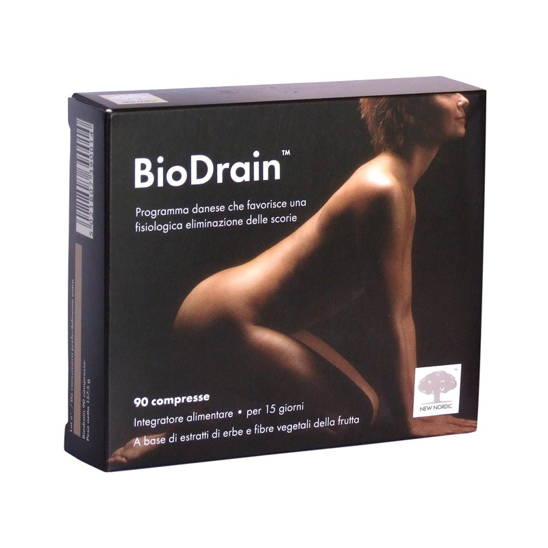 New Nordic Biodrain 90 Compresse - Integratori per apparato digerente - 905360323 - New Nordic - € 22,16