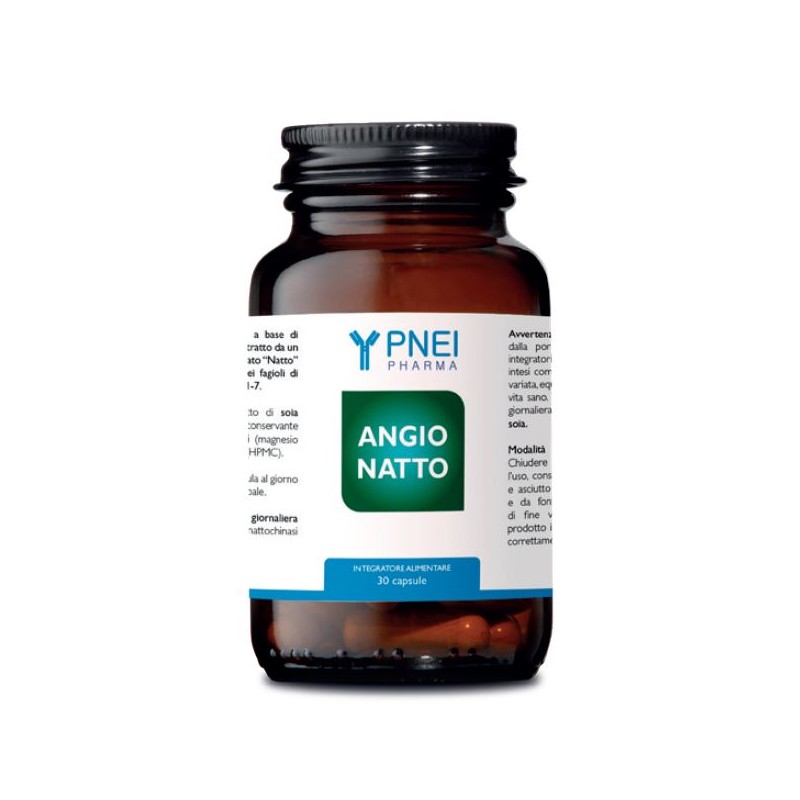 Natur Angio Natto 30 Capsule - Integratori per il cuore e colesterolo - 982471144 - Natur - € 23,58