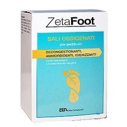 Zeta Farmaceutici Zetafooting Sali Ossigenati 10 Bustine 20 G - Trattamenti per pedicure e pediluvi - 931592556 - Zeta Foot