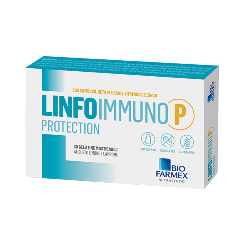 Biofarmex Linfoimmuno P Protection 30 Gelatine - Integratori per difese immunitarie - 947083010 - Biofarmex - € 22,30