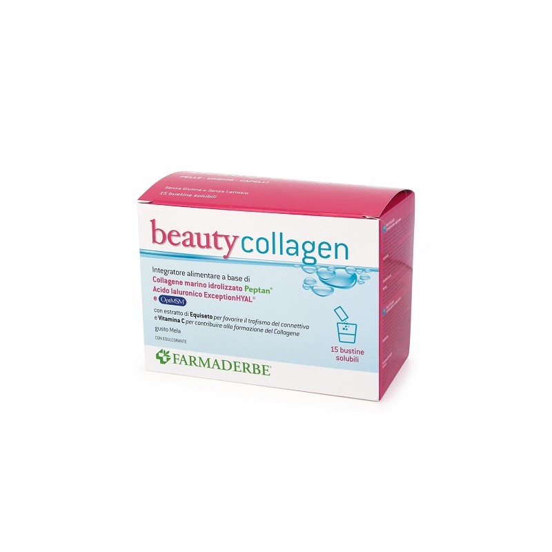 Farmaderbe Beauty Collagen 15 Bustine - Integratori di Collagene - 972473957 - Farmaderbe - € 24,98