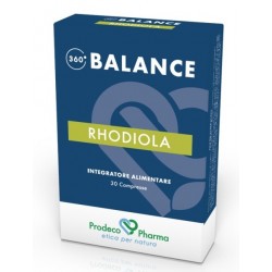 Rhodiola 360 Balance Tonico-Adattogeno 30 Compresse - Integratori per concentrazione e memoria - 978269001 - Prodeco Pharma -...
