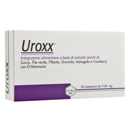 Cetra Italia Uroxx 30 Compresse - Integratori per cistite - 934828144 - Cetra Italia - € 22,95