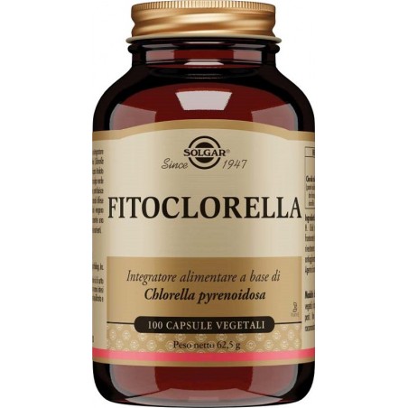 Solgar Fitoclorella Detox difese clorofilla naturale 100 capsule Solgar - 1 Solgar Fitoclorella Detox difese clorofilla naturale 100 capsule Solgar - 1