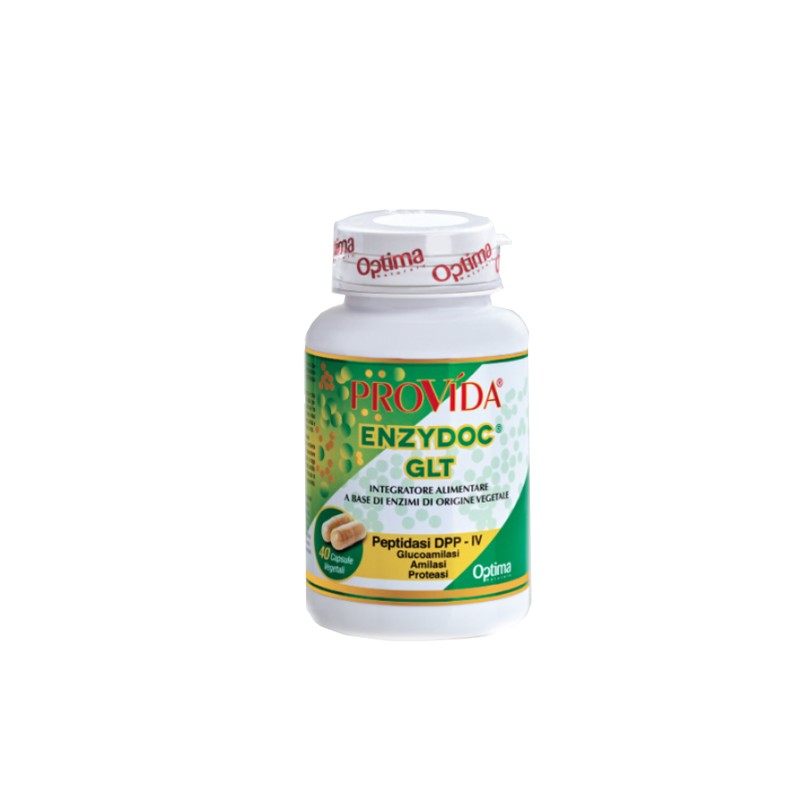 Optima Naturals Provida Gluten Free Enzymes Support 40 Capsule 520 Mg - Integratori di fermenti lattici - 970261778 - Optima ...