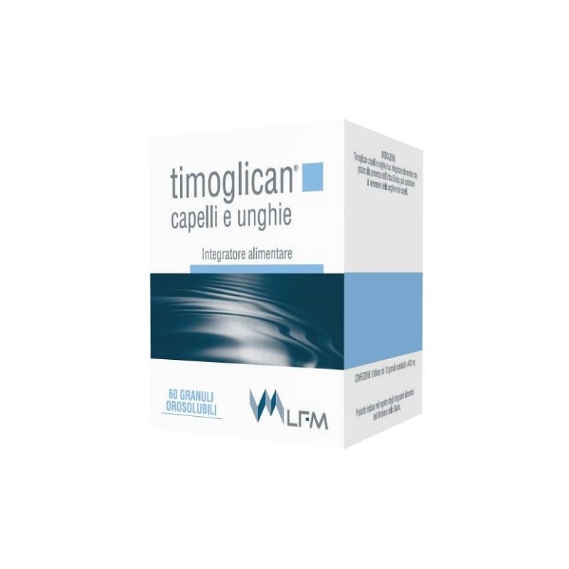 Lab. Farmacologico Milanese Timoglican Capelli E Unghie 60 Granuli 24 G Lab. Farmacologico Milanese - 1