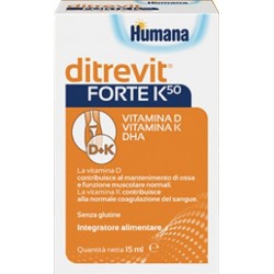 Humana Italia Ditrevit Forte K50 15 Ml Nuova Formulazione Humana - 1