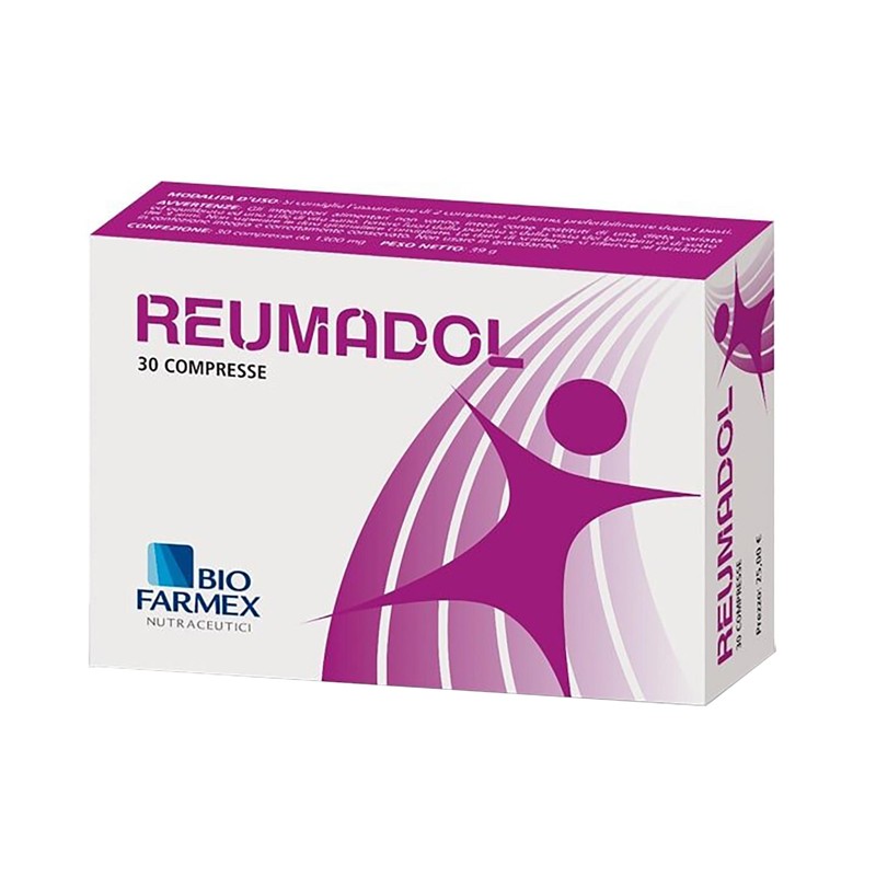 Biofarmex Reumadol 30 Compresse - Integratori per dolori e infiammazioni - 930245636 - Biofarmex - € 24,24