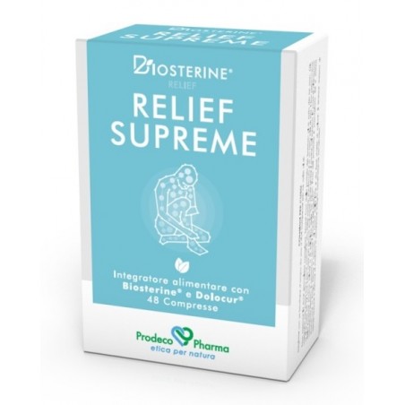 Prodeco Pharma Biosterine Relief Supreme 48 Compresse - Integratori per dolori e infiammazioni - 973711284 - Prodeco Pharma -...