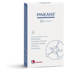 Uriach Italy Pineans 20 Compresse - Integratori per umore, anti stress e sonno - 933113033 - Uriach Italy