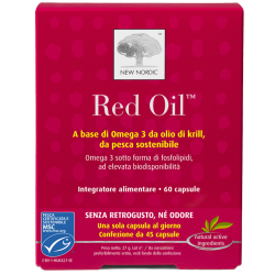 New Nordic Red Oil 60 Capsule - Integratori per il cuore e colesterolo - 930664077 - New Nordic - € 28,76