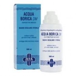 Zeta Farmaceutici Acqua Borica Per Bagno Oculare Sterile 500 Ml - Integratori - 933153696 - Zeta Farmaceutici - € 5,85