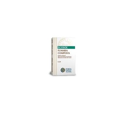 Forza Vitale Italia Ecosol Fumaria Composta Gocce 10 Ml Forza Vitale Italia - 1 Forza Vitale Italia Ecosol Fumaria Composta Gocce 10 Ml Forza Vitale Italia - 1