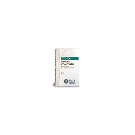Forza Vitale Italia Ecosol Limone Composto Gocce 10 Ml Forza Vitale Italia - 1 Forza Vitale Italia Ecosol Limone Composto Gocce 10 Ml Forza Vitale Italia - 1