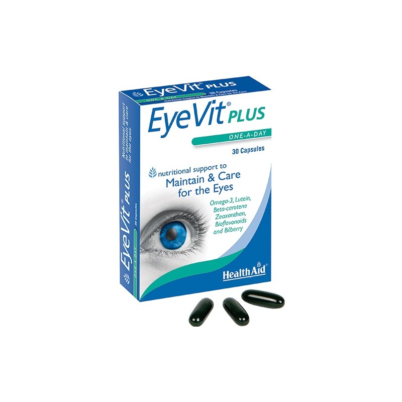 Healthaid Italia Eyevit Plus 30's 30 Capsule Molli - Integratori per occhi e vista - 926245426 - Healthaid Italia - € 29,34
