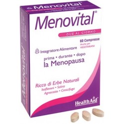 Healthaid Italia Menovital Blister 60 Compresse - Integratori per ciclo mestruale e menopausa - 912255647 - Healthaid Italia ...