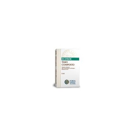 Forza Vitale Italia Ecosol Timo Composto Gocce 10 Ml Forza Vitale Italia - 1 Forza Vitale Italia Ecosol Timo Composto Gocce 10 Ml Forza Vitale Italia - 1