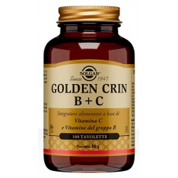 Solgar It. Multinutrient Golden Crin B+c 100 Tavolette - Vitamine e sali minerali - 947434926 - Solgar - € 27,14