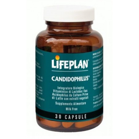 Lifeplan Products Candidophilus 30 Capsule - Integratori di fermenti lattici - 974425516 - Lifeplan Products - € 22,28