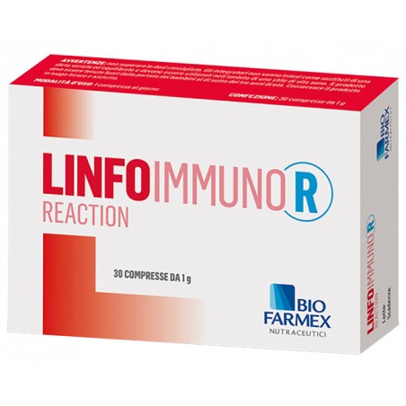 Biofarmex Linfoimmuno R Reaction 30 Compresse Biofarmex - 1 Biofarmex Linfoimmuno R Reaction 30 Compresse Biofarmex - 1