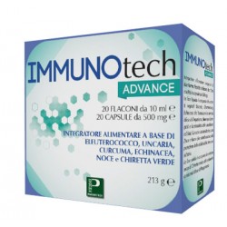 Piemme Pharmatech Italia Immunotech Advance 20 Flaconcini + 20 Capsule - Rimedi vari - 971954464 - Piemme Pharmatech Italia -...