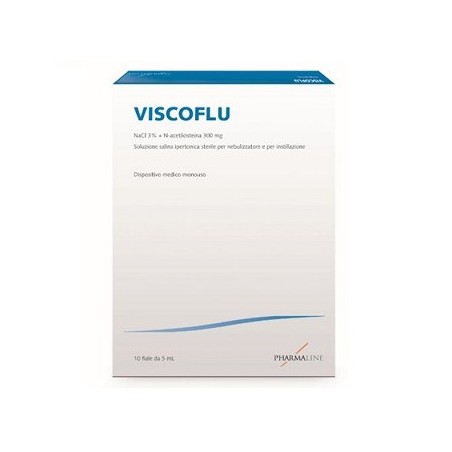 Pharma Line Viscoflu 10 Flaconcini 5 Ml - Soluzioni Ipertoniche - 934038276 - Viscoflu - € 14,12