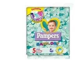 Fater Pampers Baby Dry Junior Pacco Doppio 46 Pezzi - Pannolini - 931153845 - Fater - € 28,83