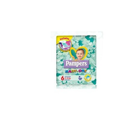 Fater Pampers Baby Dry Extra Large 38 Pezzi - Pannolini - 931153860 - Fater - € 29,95