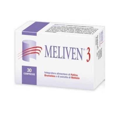 Natural Bradel Meliven 3 30 Compresse - Circolazione e pressione sanguigna - 934322280 - Natural Bradel - € 20,33