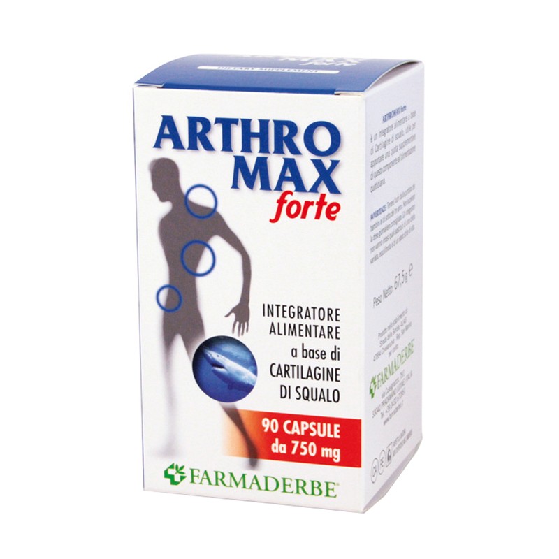 Farmaderbe Arthromax Forte 90 Capsule - Integratori per dolori e infiammazioni - 902297617 - Farmaderbe - € 30,60