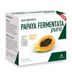 Angelini Body Spring Papaya Fermentata Pura 30 Bustine - Integratori per difese immunitarie - 933906669 - Body Spring - € 30,96