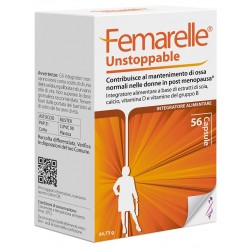 Theramex Italy Femarelle Unstoppable 56 Capsule - Integratori per ciclo mestruale e menopausa - 984799080 - Theramex Italy - ...