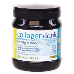 Farmaderbe Collagen Drink Bellezza E Mobilità Limone 295 g - Integratori di Collagene - 970701696 - Farmaderbe - € 28,84