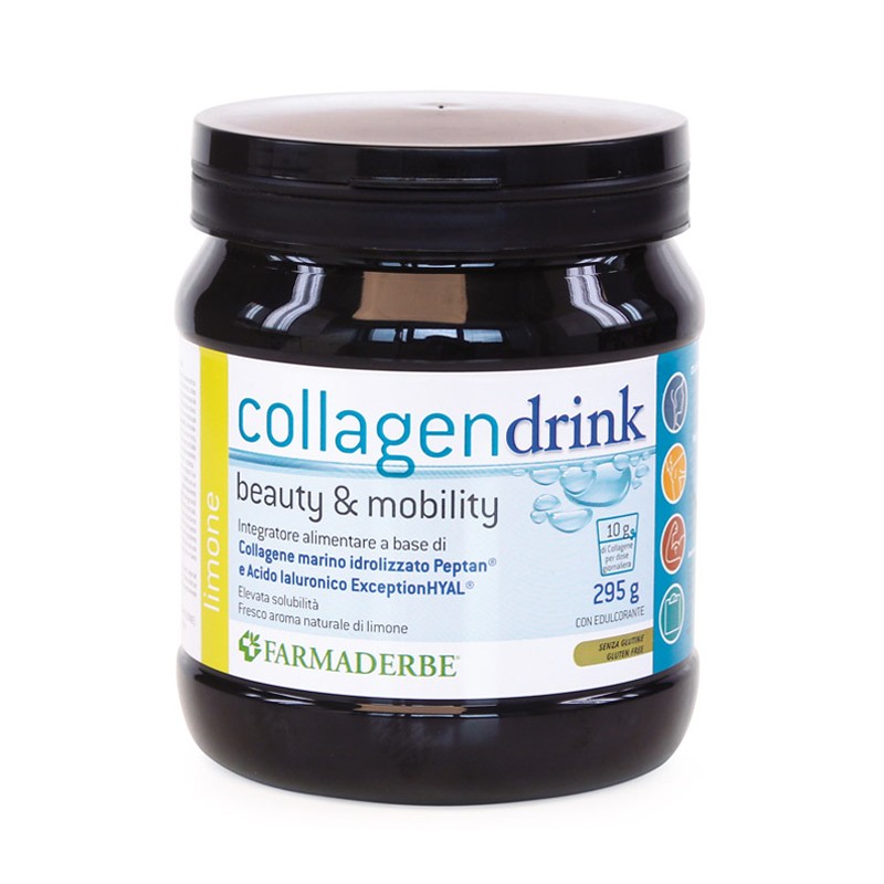 Farmaderbe Collagen Drink Bellezza E Mobilità Limone 295 g - Integratori di Collagene - 970701696 - Farmaderbe - € 28,80