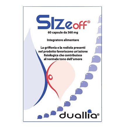 Duallia Sizeoff 60 Capsule Da 560 Mg - Integratori per concentrazione e memoria - 970482408 - Duallia - € 34,67