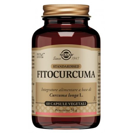 Solgar It. Multinutrient Fitocurcuma 60 Capsule Vegetali - Integratori - 947234112 - Solgar - € 32,51