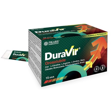 Polaris Farmaceutici Duravir 15 Stick - Integratori per apparato uro-genitale e ginecologico - 975514098 - Polaris Farmaceuti...