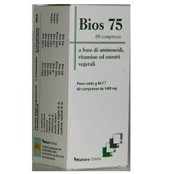 Natura Omnia Bios 75 60 Compresse - Integratori per concentrazione e memoria - 931471813 - Natura Omnia - € 35,14