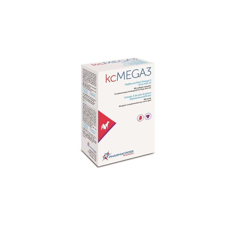 Pharmacross Co Kcmega3 Omega3 Da Olio Di Pesce 30 Perle - Integratori di Omega-3 - 927257752 - Pharmacross Co - € 44,00
