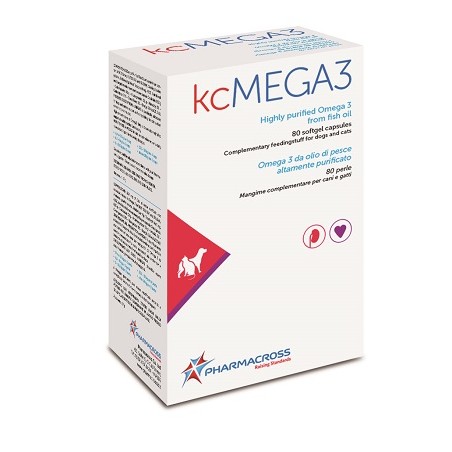 Pharmacross Co Kcmega3 Omega3 Da Olio Di Pesce 30 Perle - Integratori di Omega-3 - 927257752 - Pharmacross Co - € 44,00