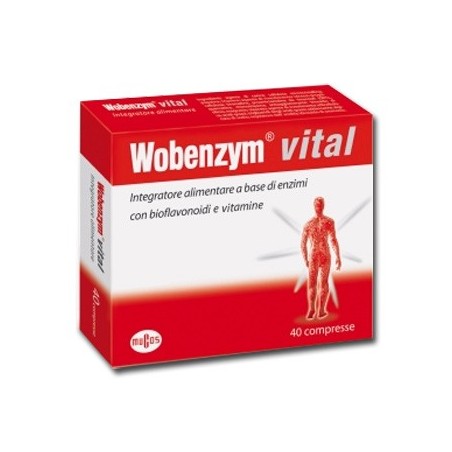 Nestle' It. Wobenzym Vital 120 Compresse 55,2 G - Integratori per difese immunitarie - 932212071 - Nestle' It. - € 44,96