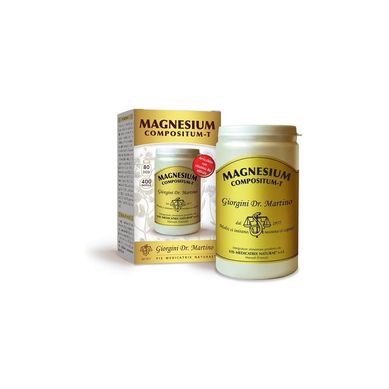 Dr. Giorgini Ser-vis Magnesium Compositum-t 400 Pastiglie - Vitamine e sali minerali - 983364516 - Dr. Giorgini - € 36,96