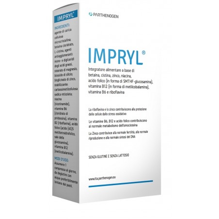 Parthenogen Europe Impryl 30 Compresse Parthenogen Europe - 1 Parthenogen Europe Impryl 30 Compresse Parthenogen Europe - 1