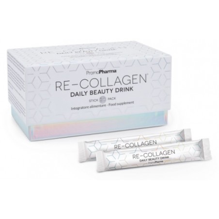 Promopharma Re-collagen Daily Beauty Drink 20 Stick Pack X 12 Ml - Integratori di Collagene - 975995503 - Promopharma - € 45,40