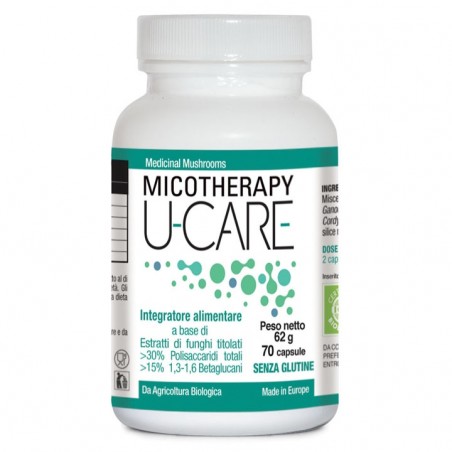 A. V. D. Reform Micotherapy U-care 70 Capsule - Integratori per difese immunitarie - 979605007 - A. V. D. Reform - € 44,66